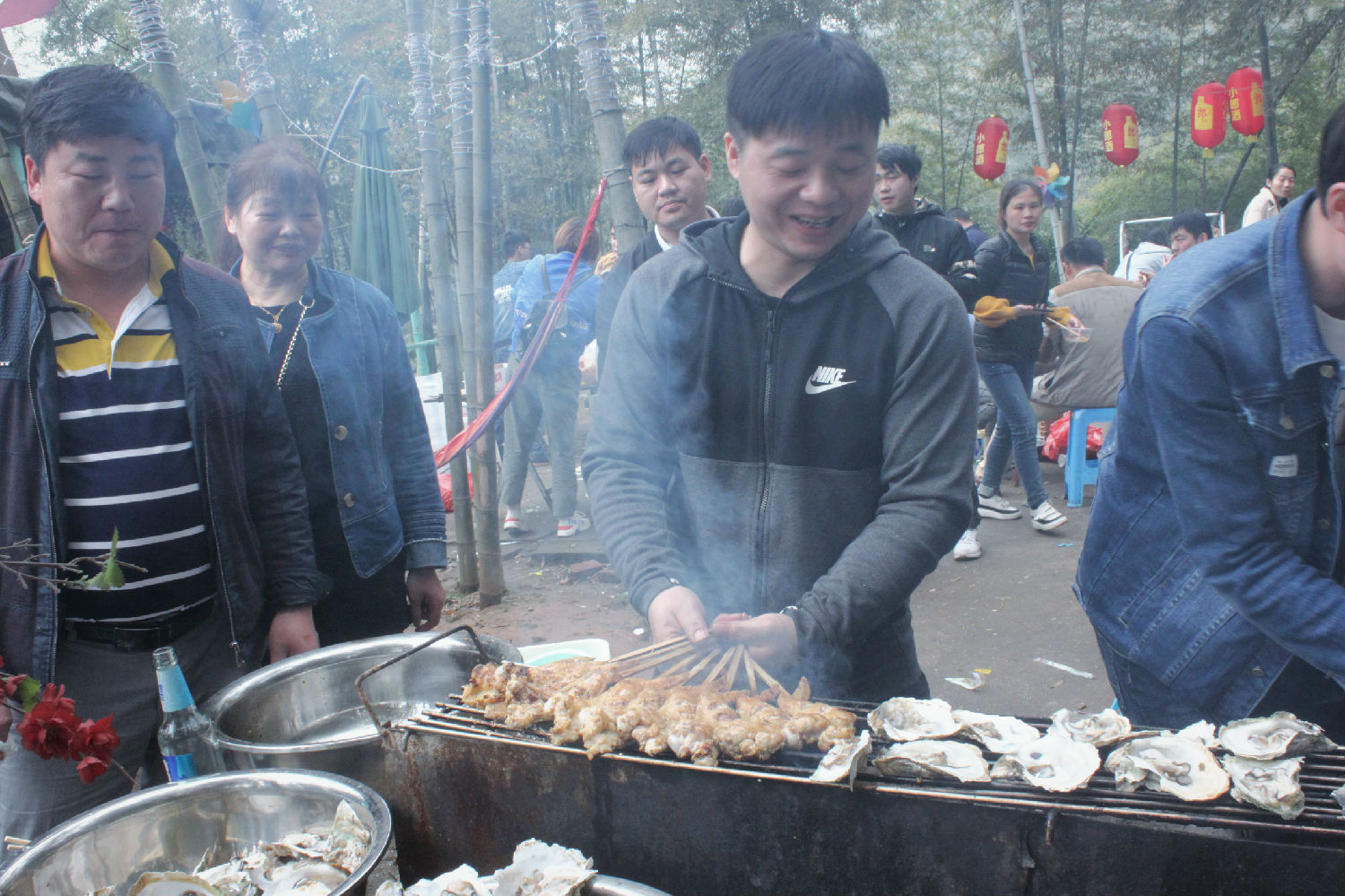 公司集體戶外野炊活動